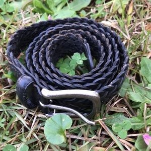 VINTAGE MENS GENUINE LEATHER BELT